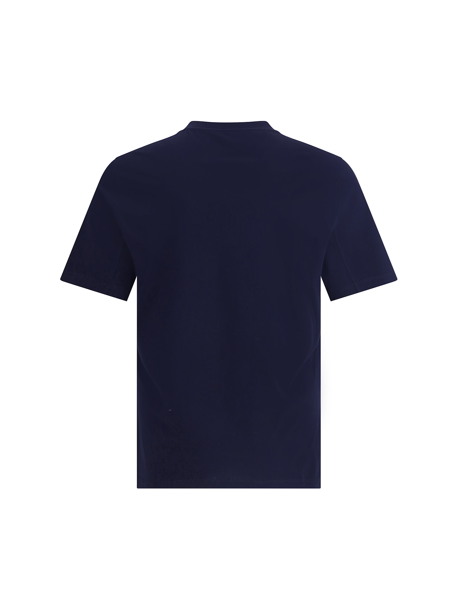 Brunello Cucinelli Anamnesis Print T-shirt In Blue
