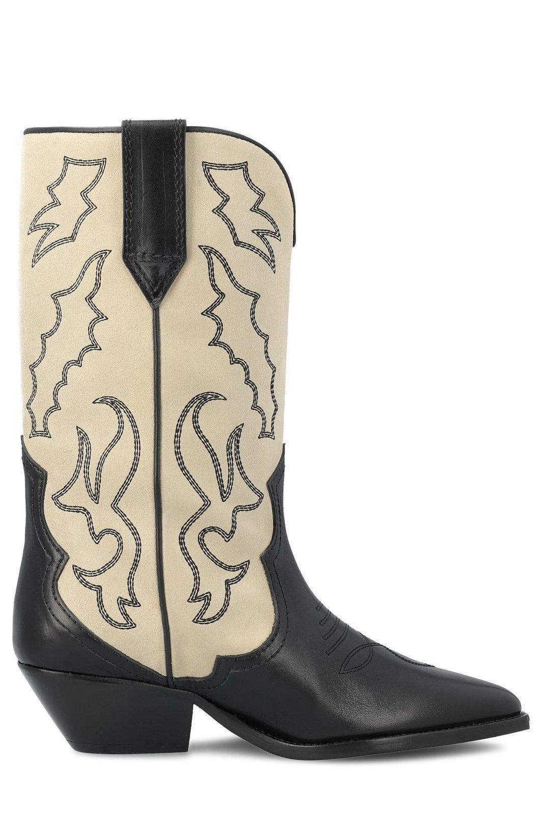 Duerto Western-style Ankle Boots