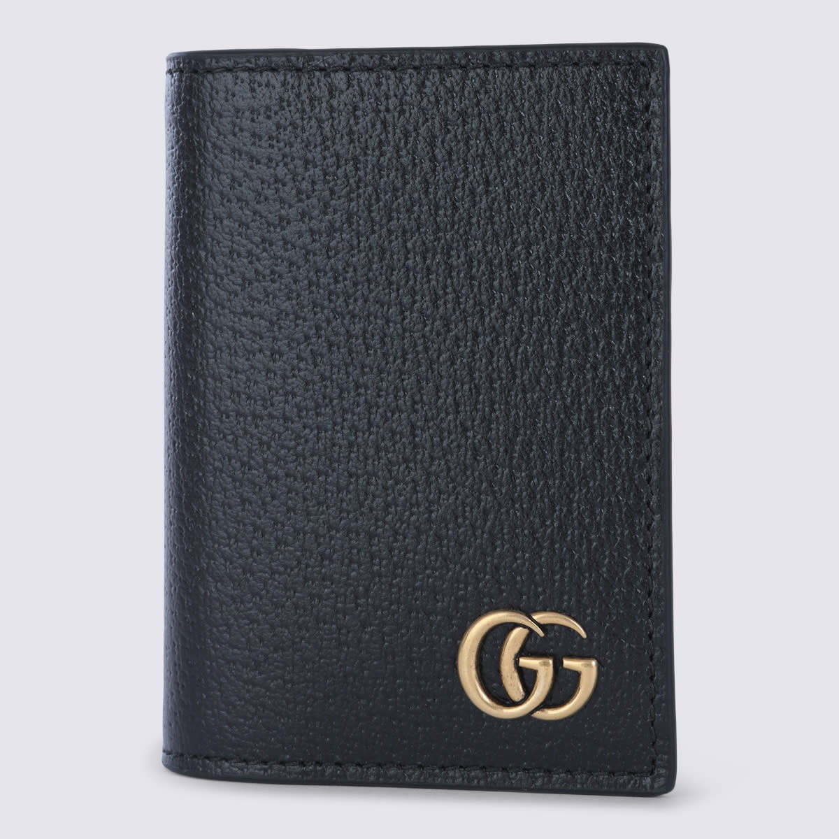 Black Leather Card Holder