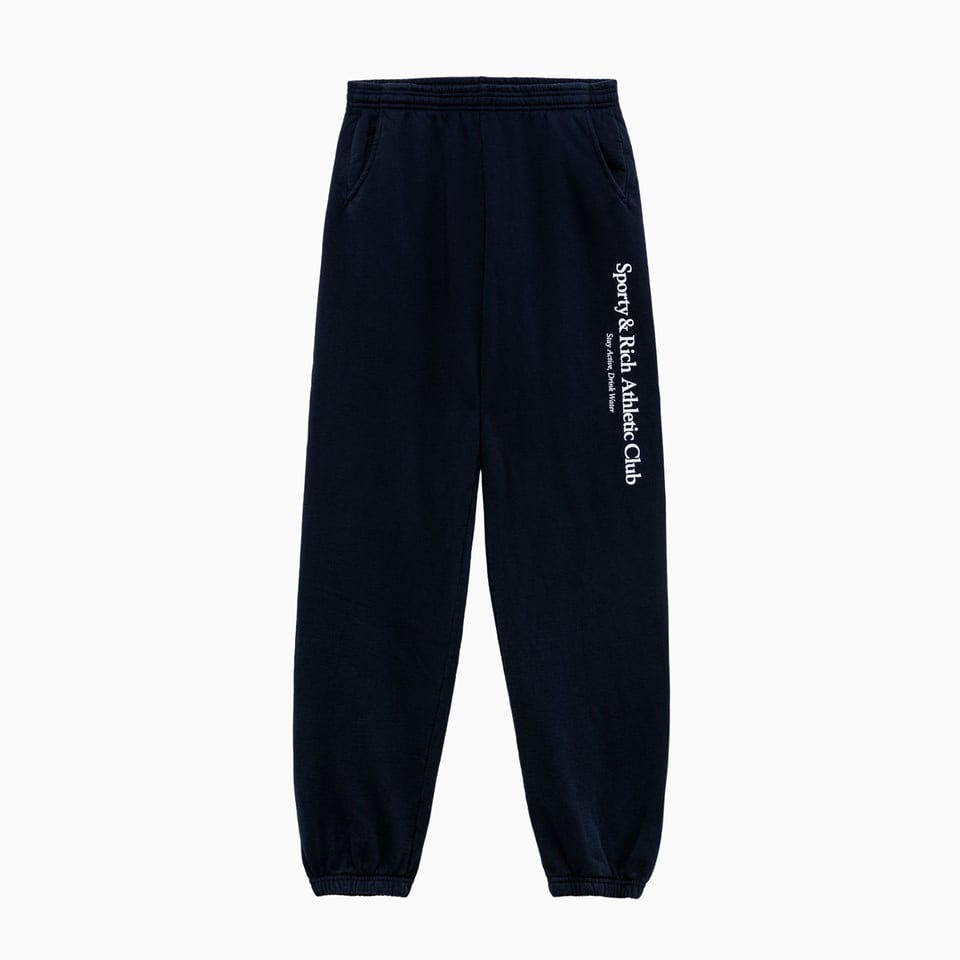Click to view more detailed imagery on our partner's website Sporty And Rich Athletic Club Pants Sw262na In Navy