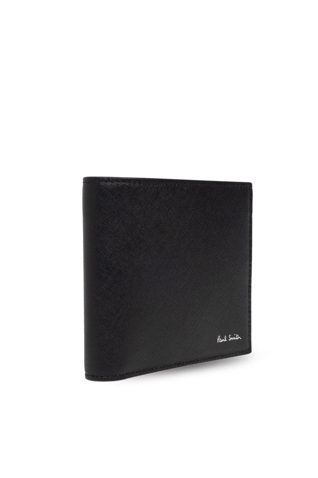 Shop Paul Smith Wallet With Logo In Black