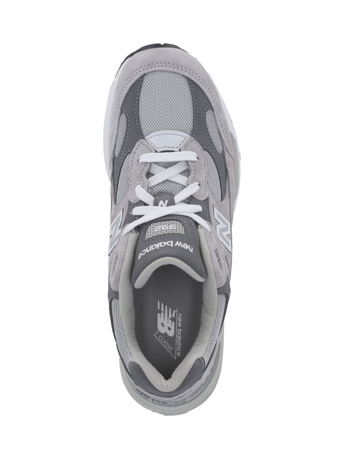 New Balance 992 Suede Leather Sneakers In Gray