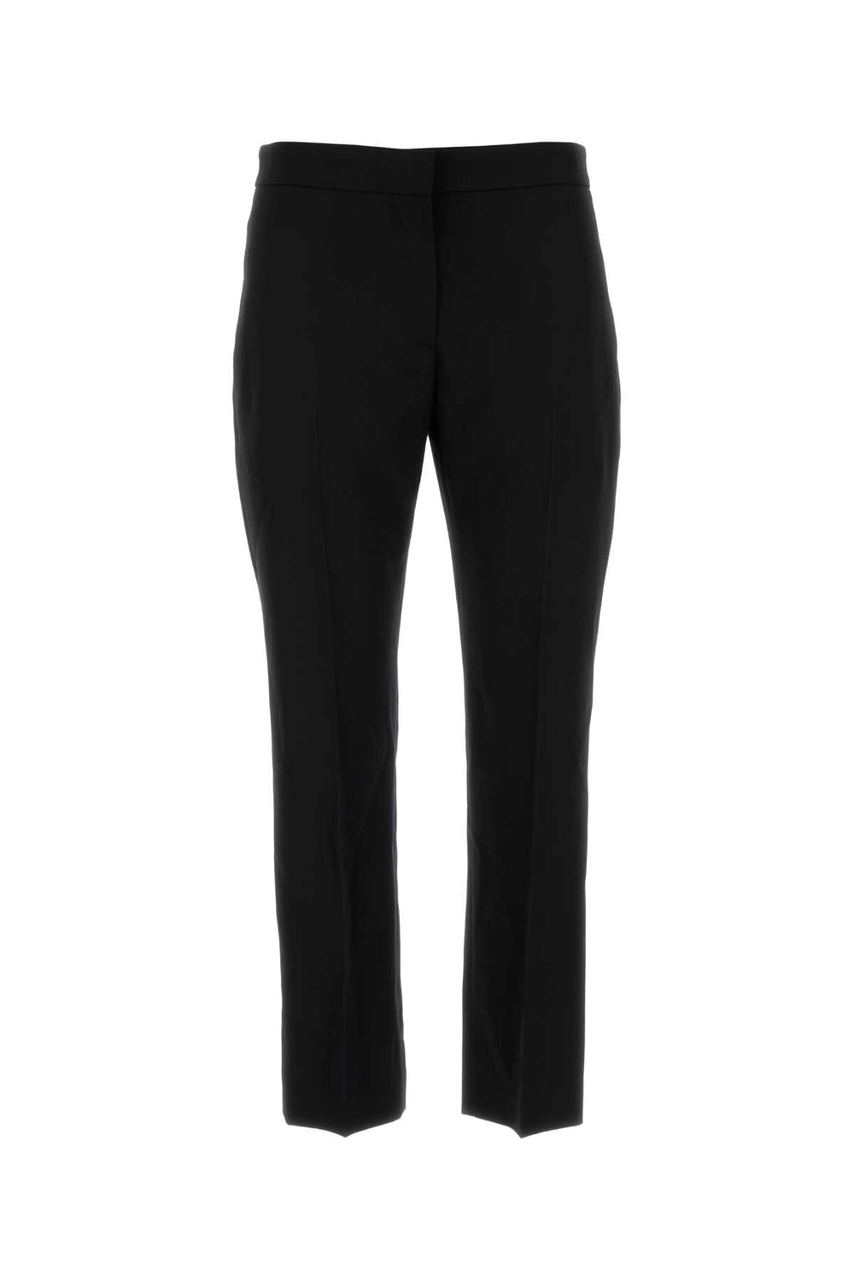 Alexander McQueen Black Wool Pant - Alexander McQueen - Modalova