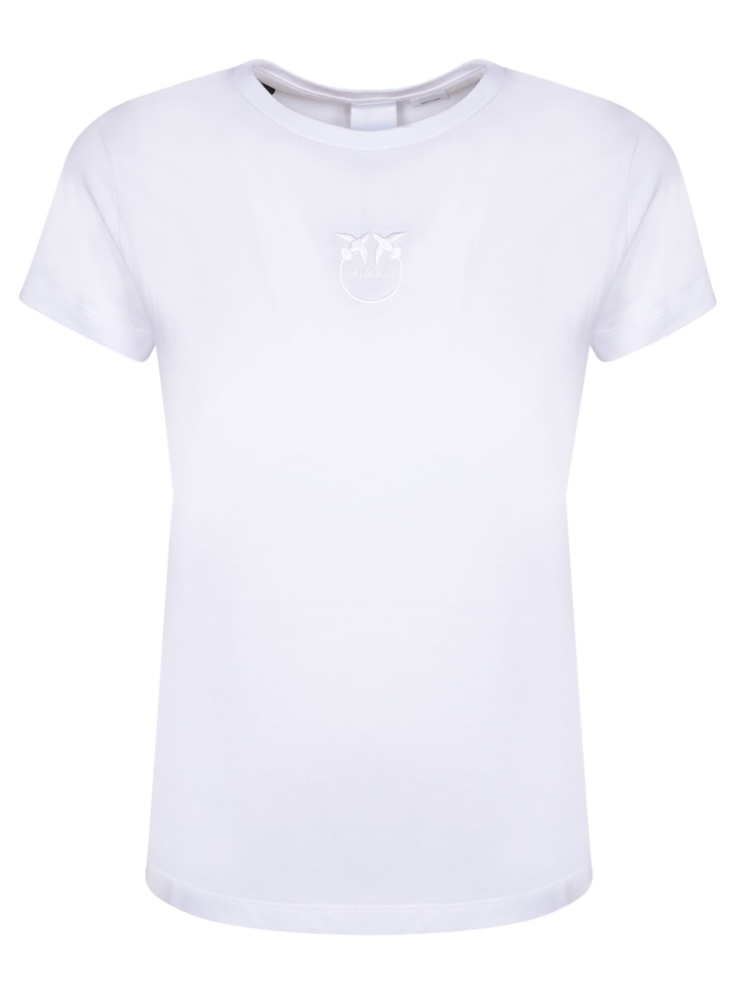 Shop Pinko Bussolotto White T-shirt