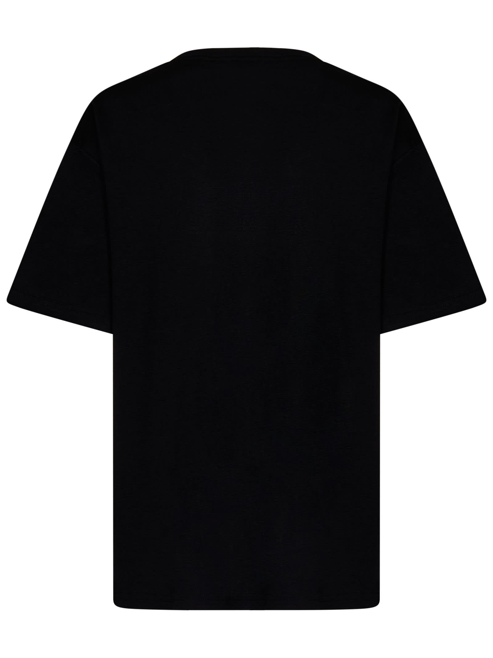 Shop Gcds Logo Lounge T-shirt In Black