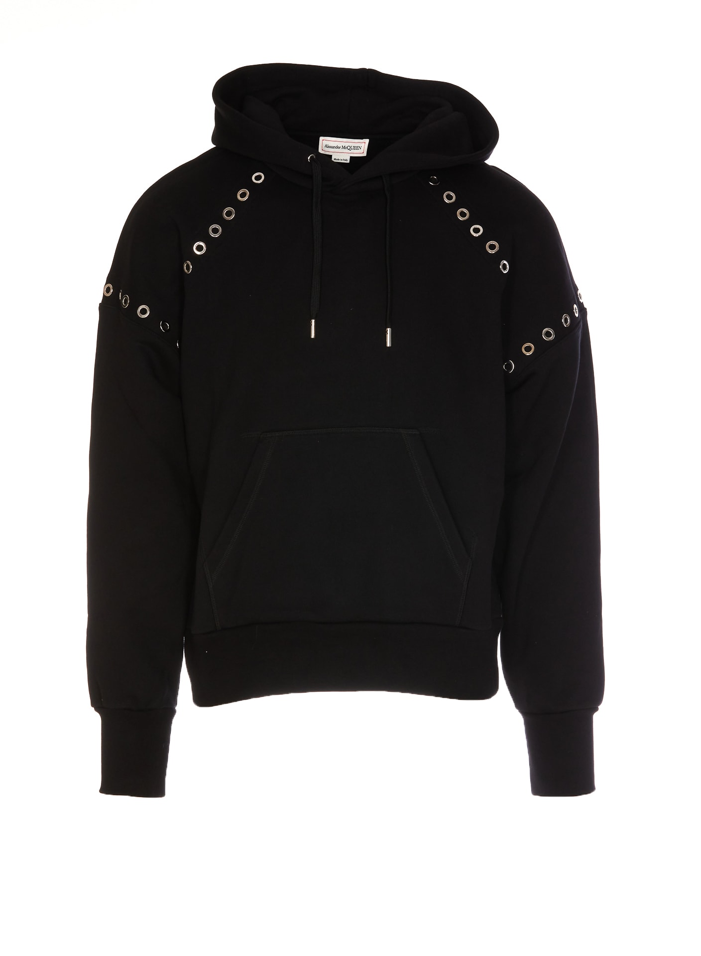 ALEXANDER MCQUEEN HOODIE WITH EYELETS