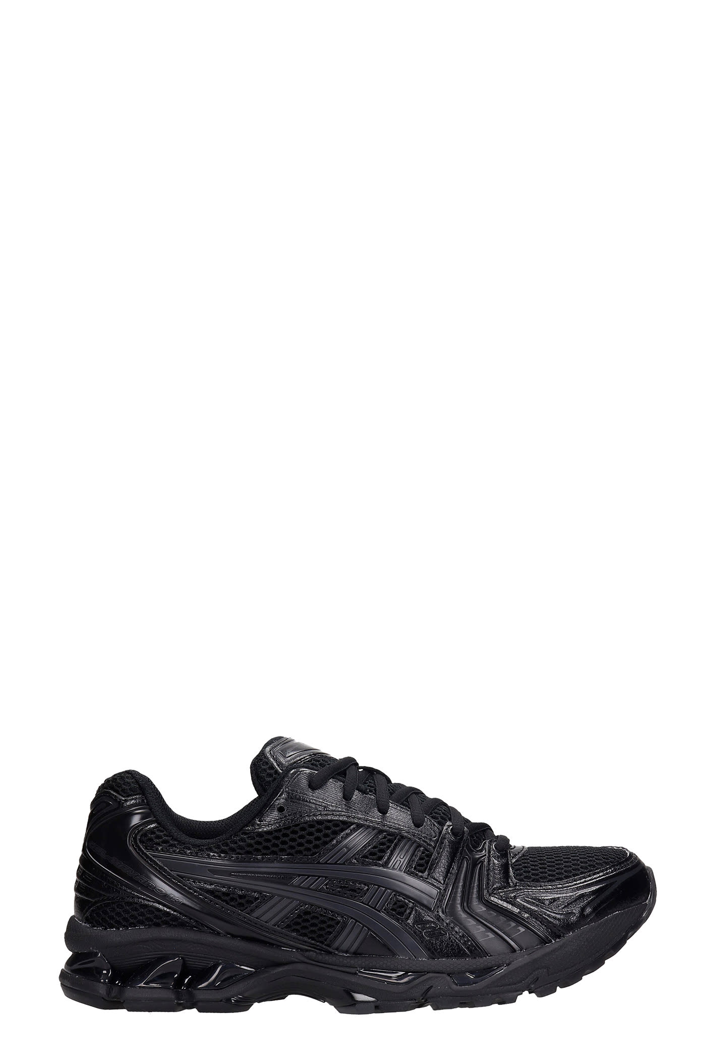 Asics Gel-kayano 14 Sneakers In Black Synthetic Fibers