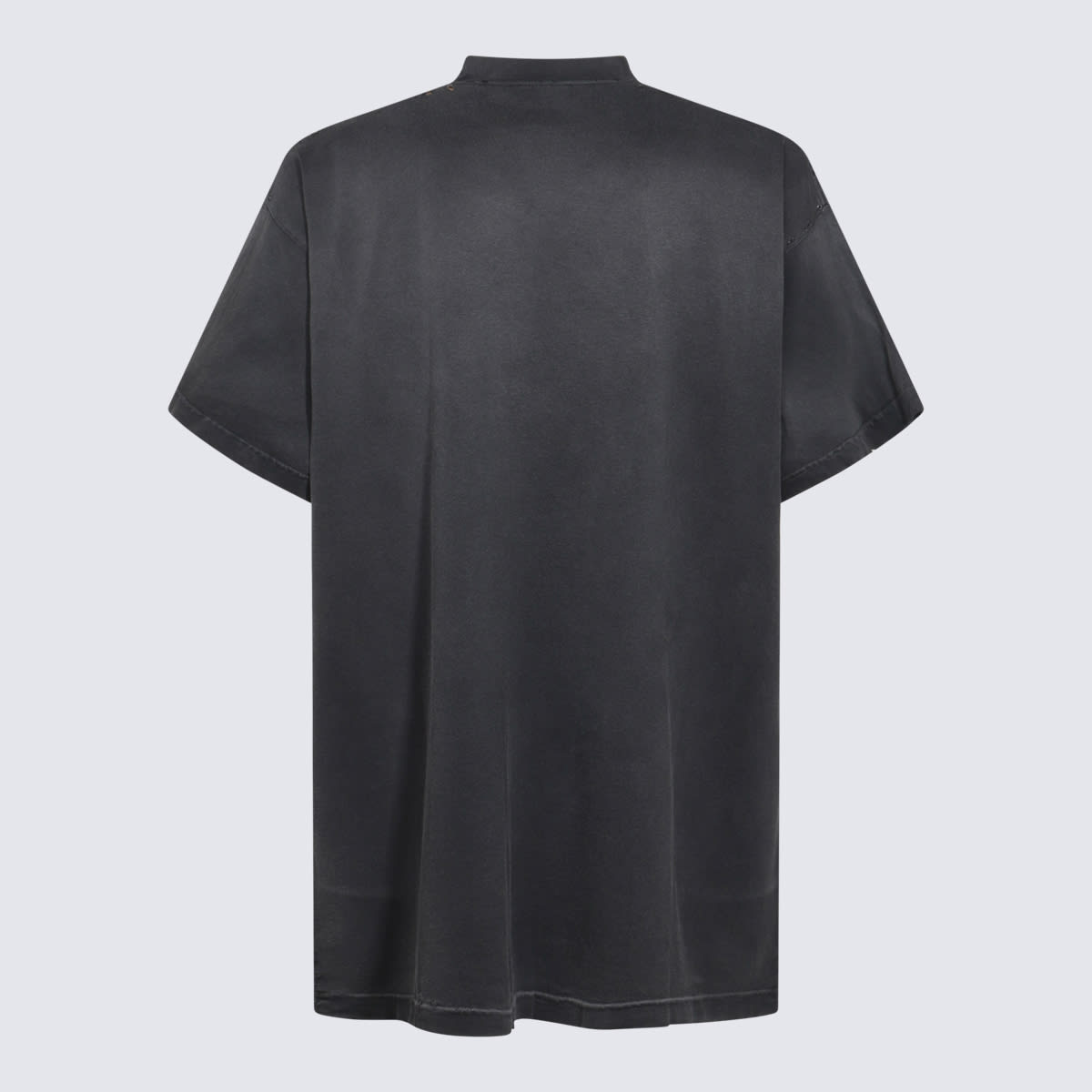 Shop Balenciaga Black Cotton T-shirt