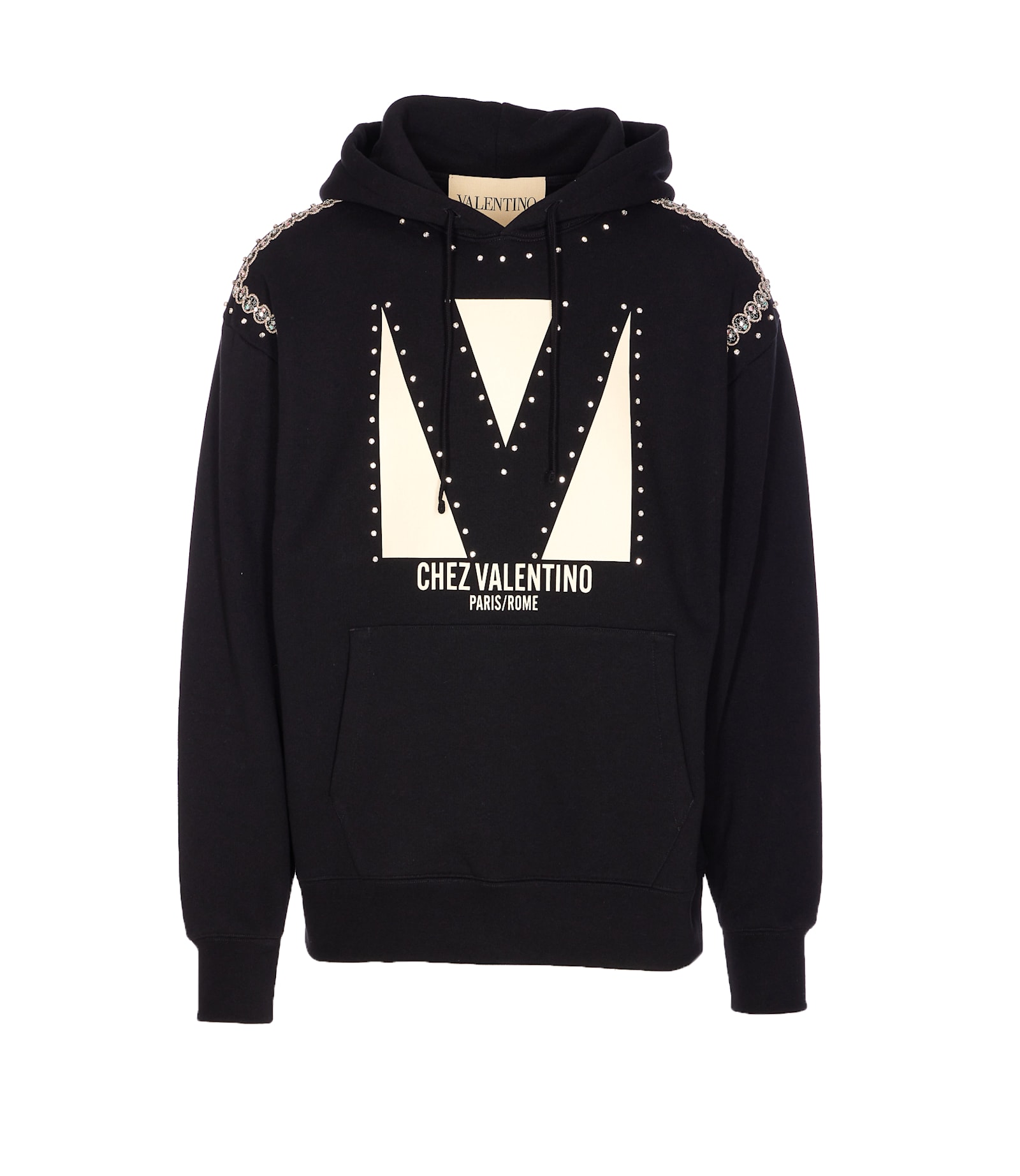 Chez Valentino Logo Hoodie