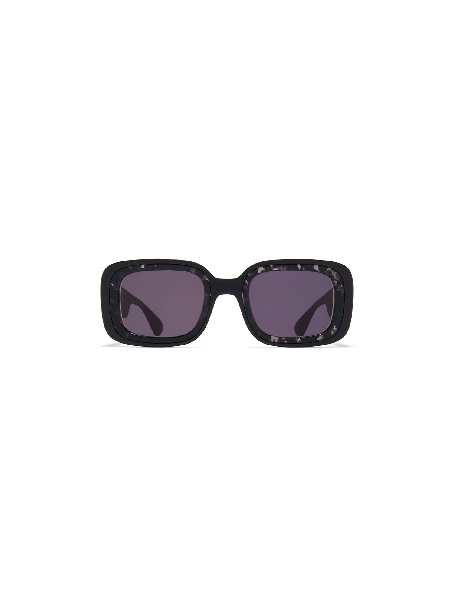 Shop Mykita Studio 13.1 Sunglasses In _pitch Black Havan