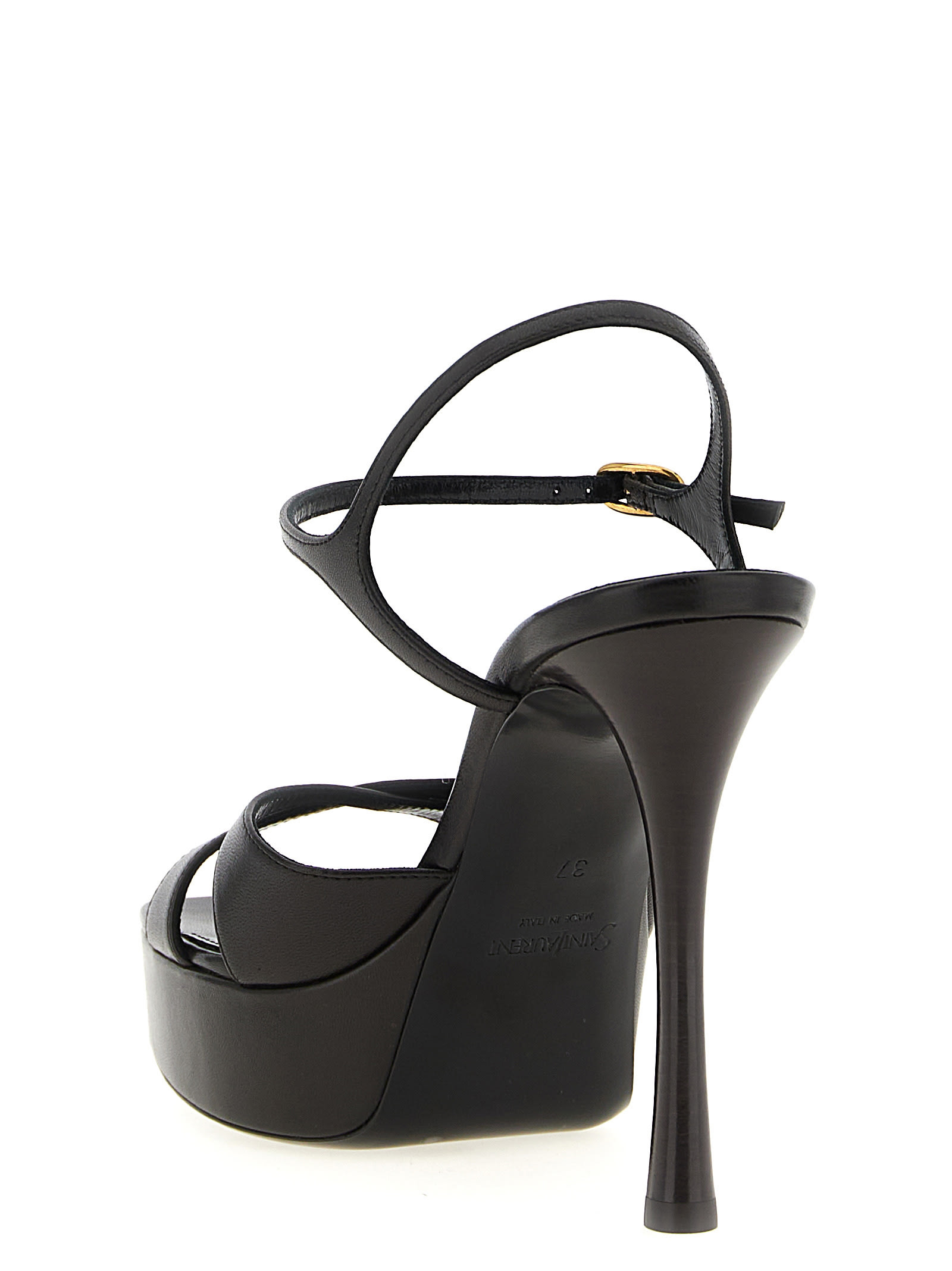 Saint Laurent Debbie Sandals In Black