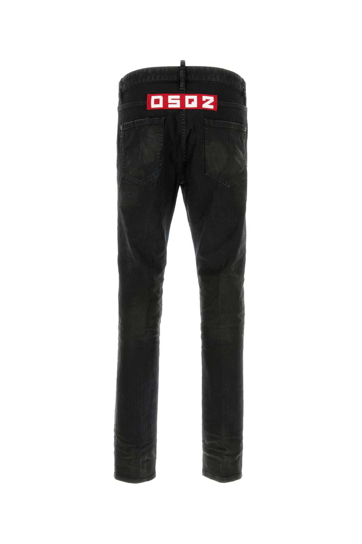 Shop Dsquared2 Black Stretch Denim Cool Guy Jeans