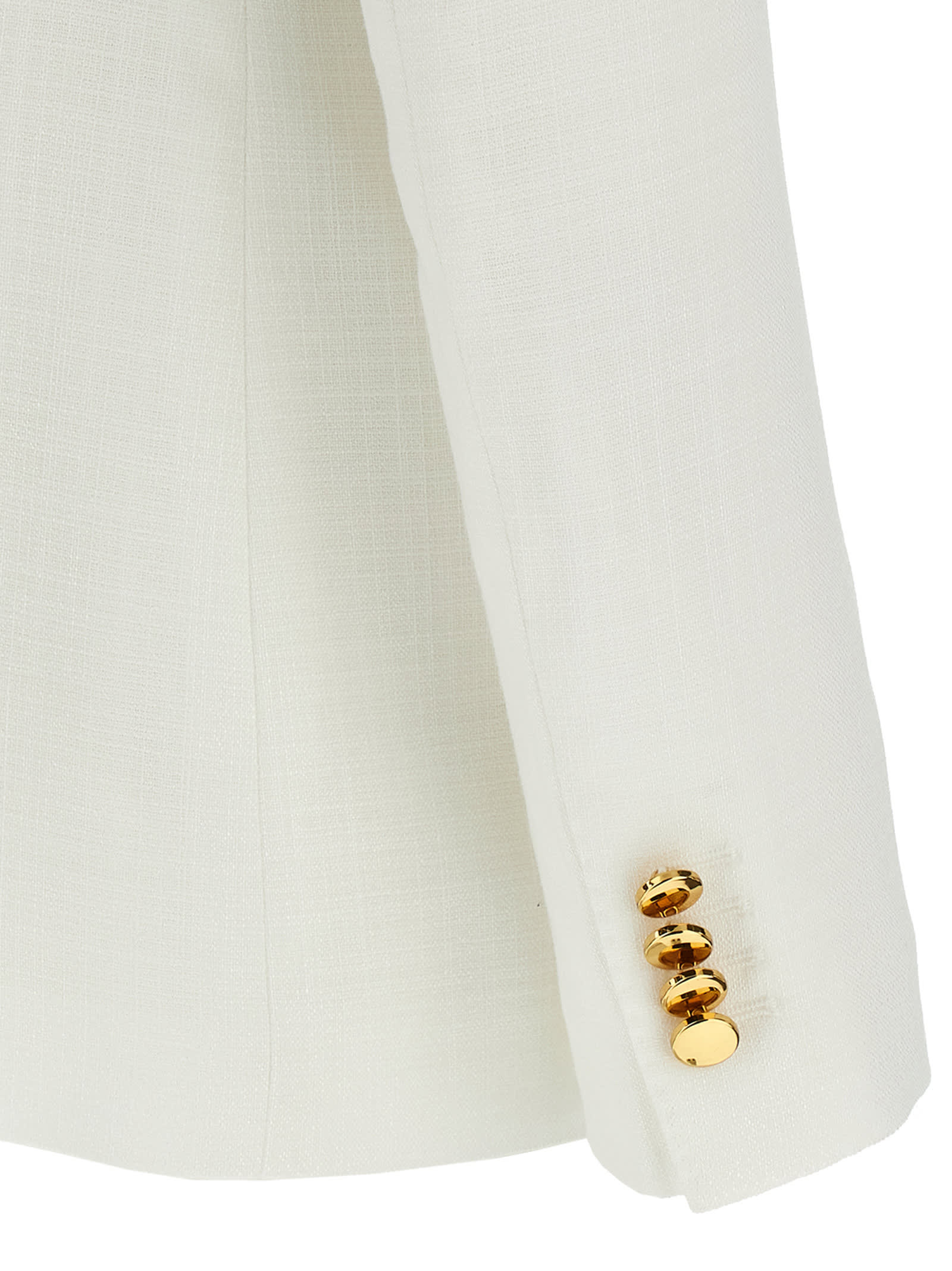Tagliatore J-darlene Double-breasted Blazer In White