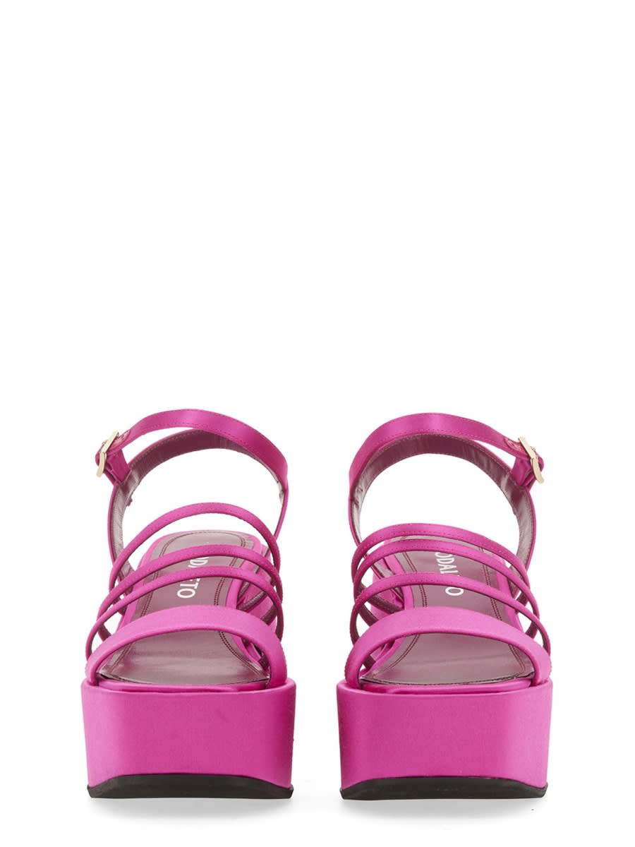 Nodaleto Leather Sandals In Purple | ModeSens