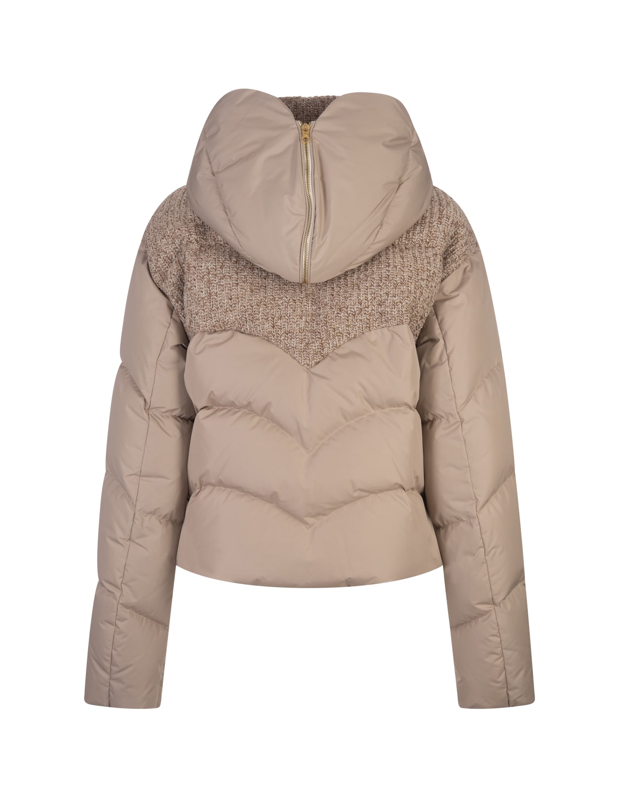 KHRISJOY BUTTER HUG KNIT DOWN JACKET 