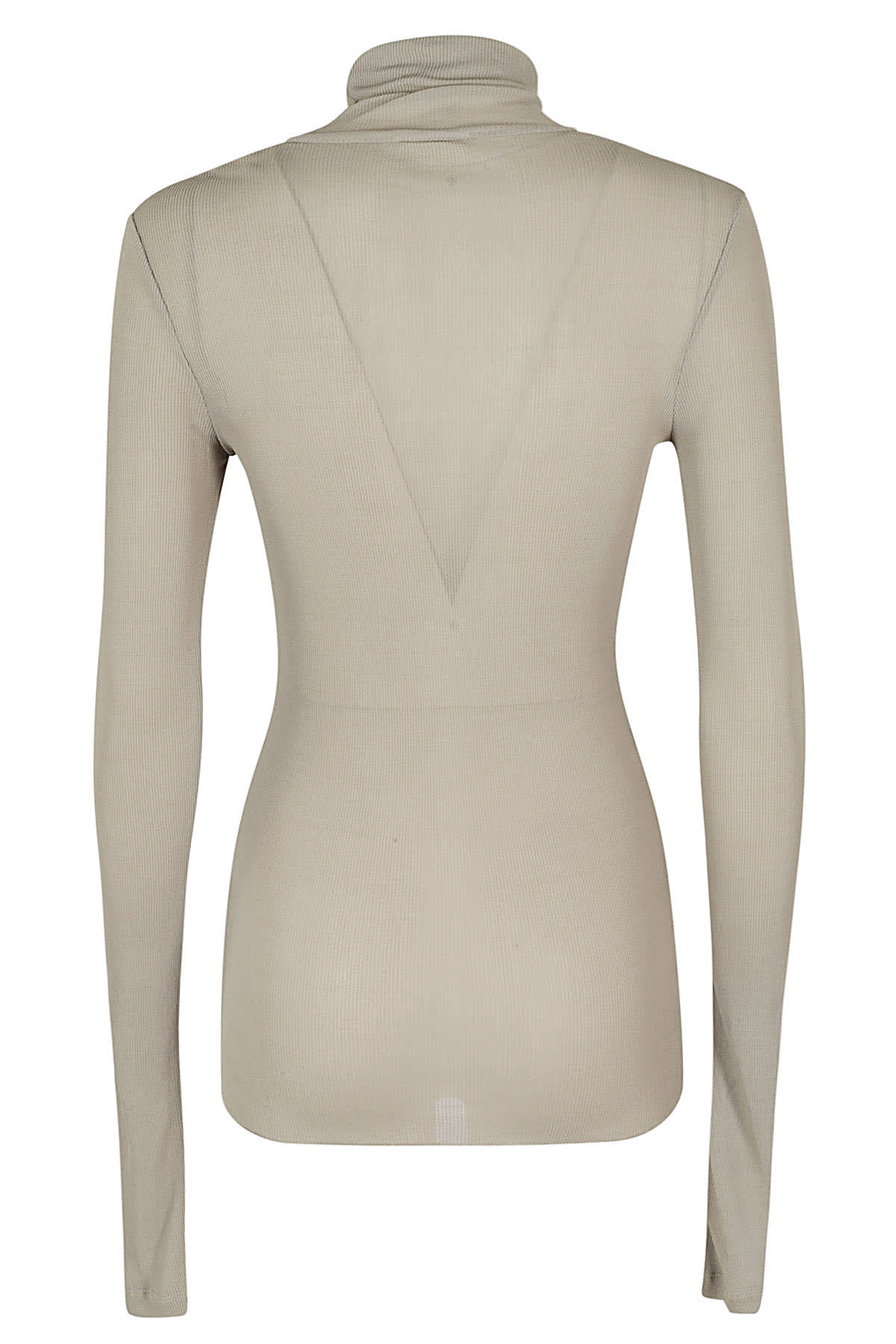 Shop Ami Alexandre Mattiussi Turtleneck In Argile