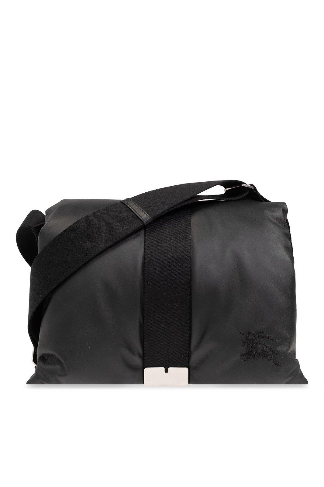 Pillow Foldover-top Padded Messenger Bag
