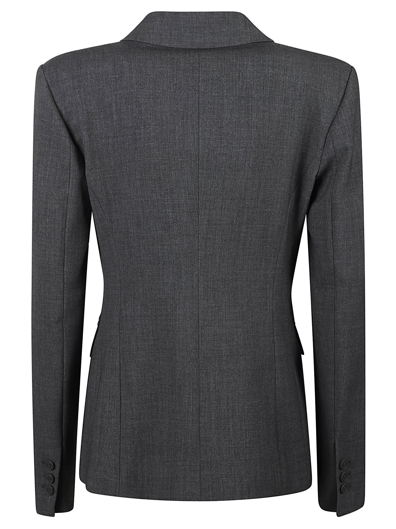 Shop Blugirl Single Buttoned Blazer In Grey