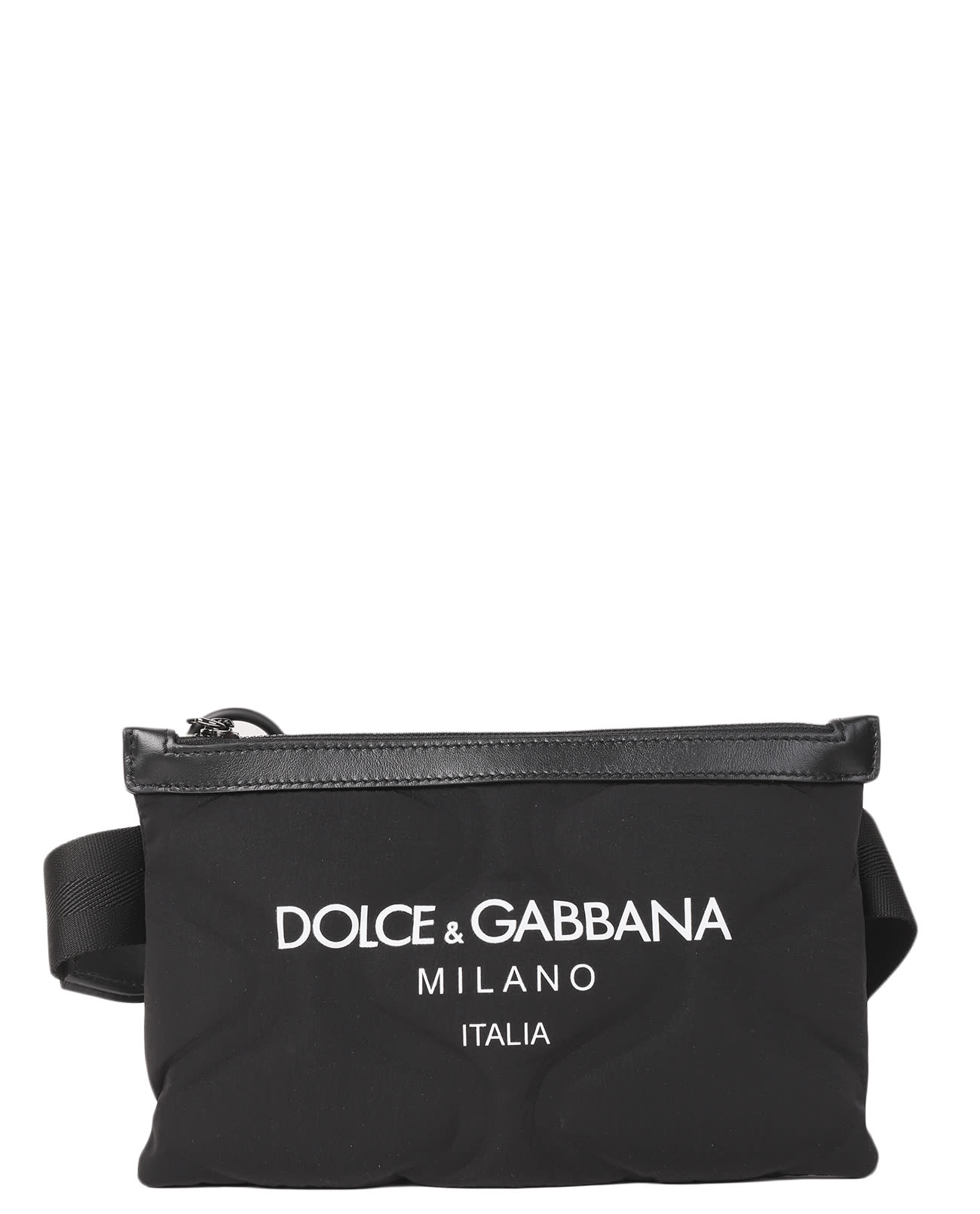 Dolce & Gabbana Black Logo Belt Bag