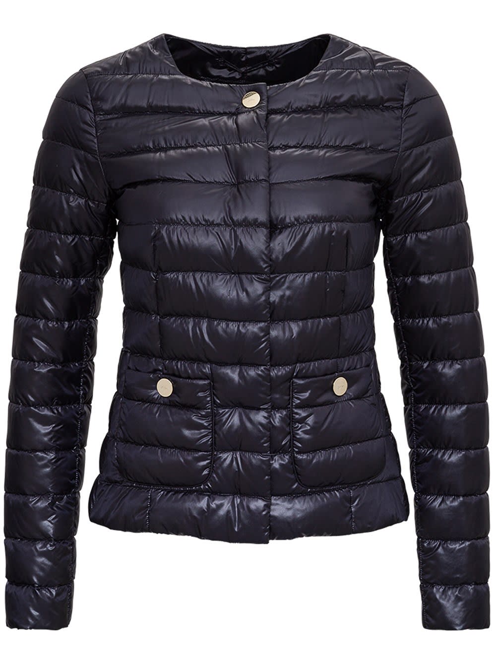 Click to view more detailed imagery on our partner's website Herno Lightweight Nylon Black Jacket
