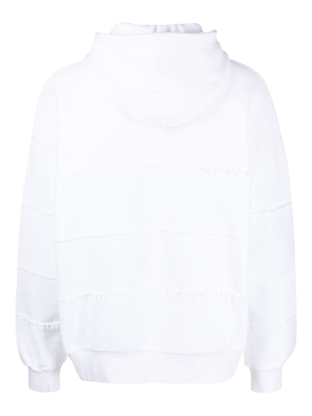 Botter Hooded Organic Cotton Sweater In White