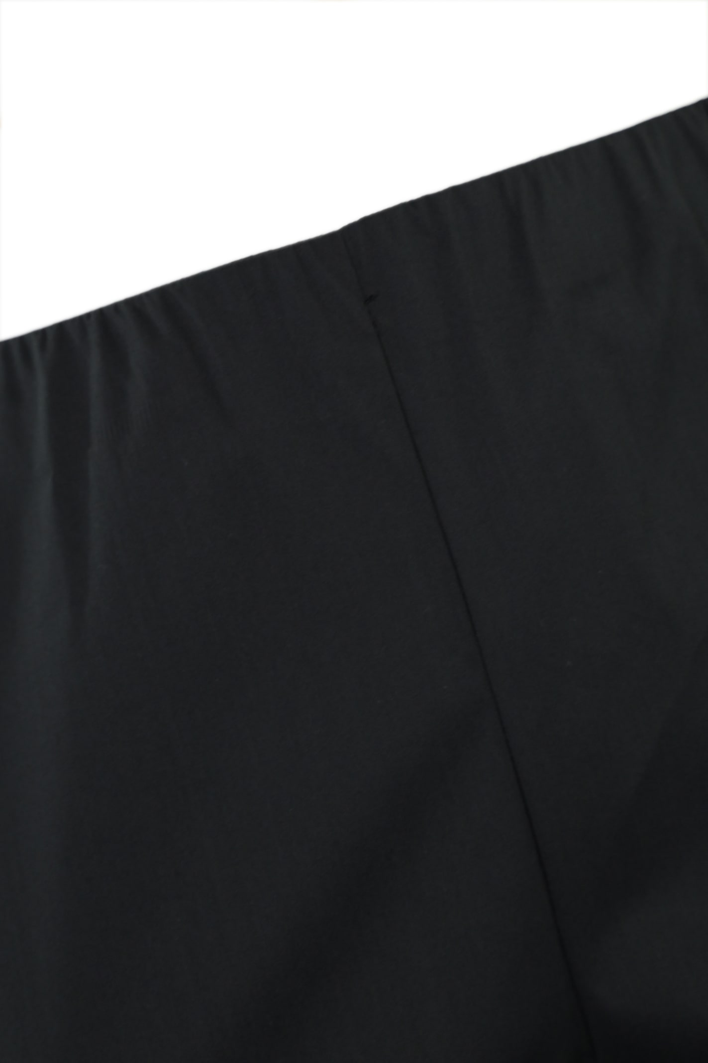 Shop Liviana Conti Black Poplin Trousers In Nero