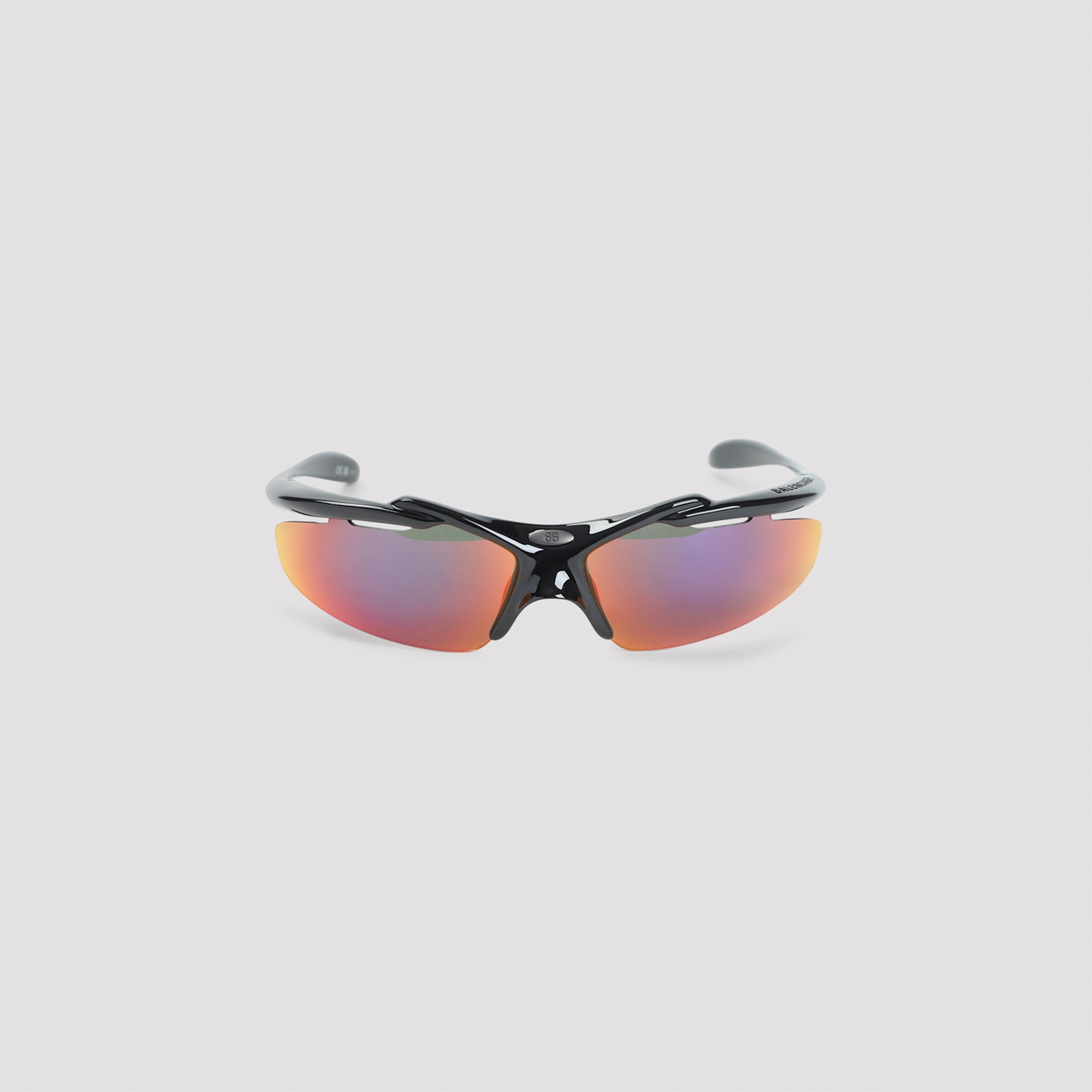 Balenciaga Turbo D-frame Sunglasses Iridescent Lenses In Multi