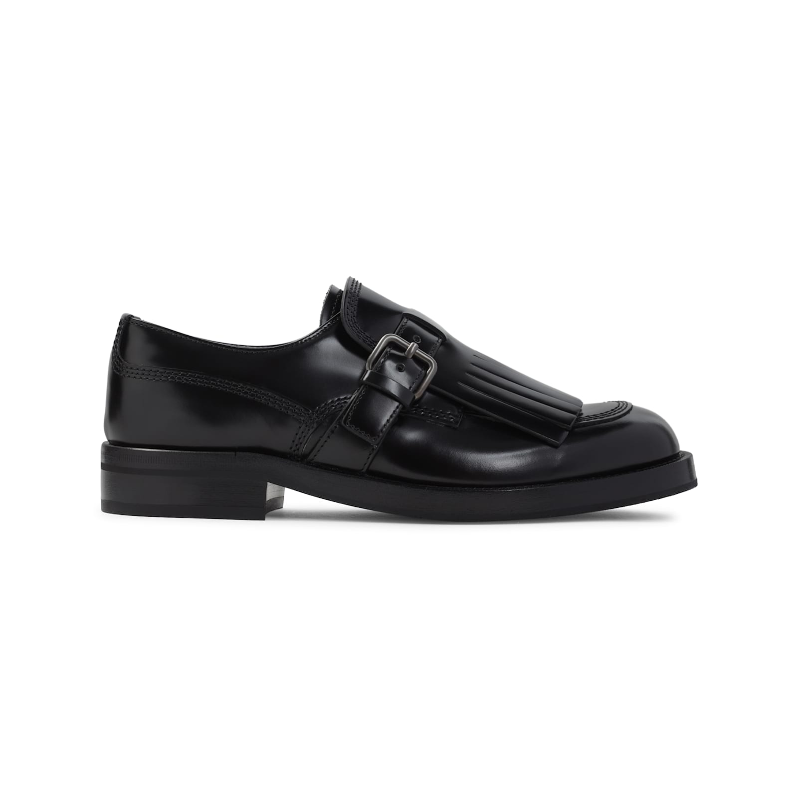 Church's Piper Buckled Leather Loafers In Black