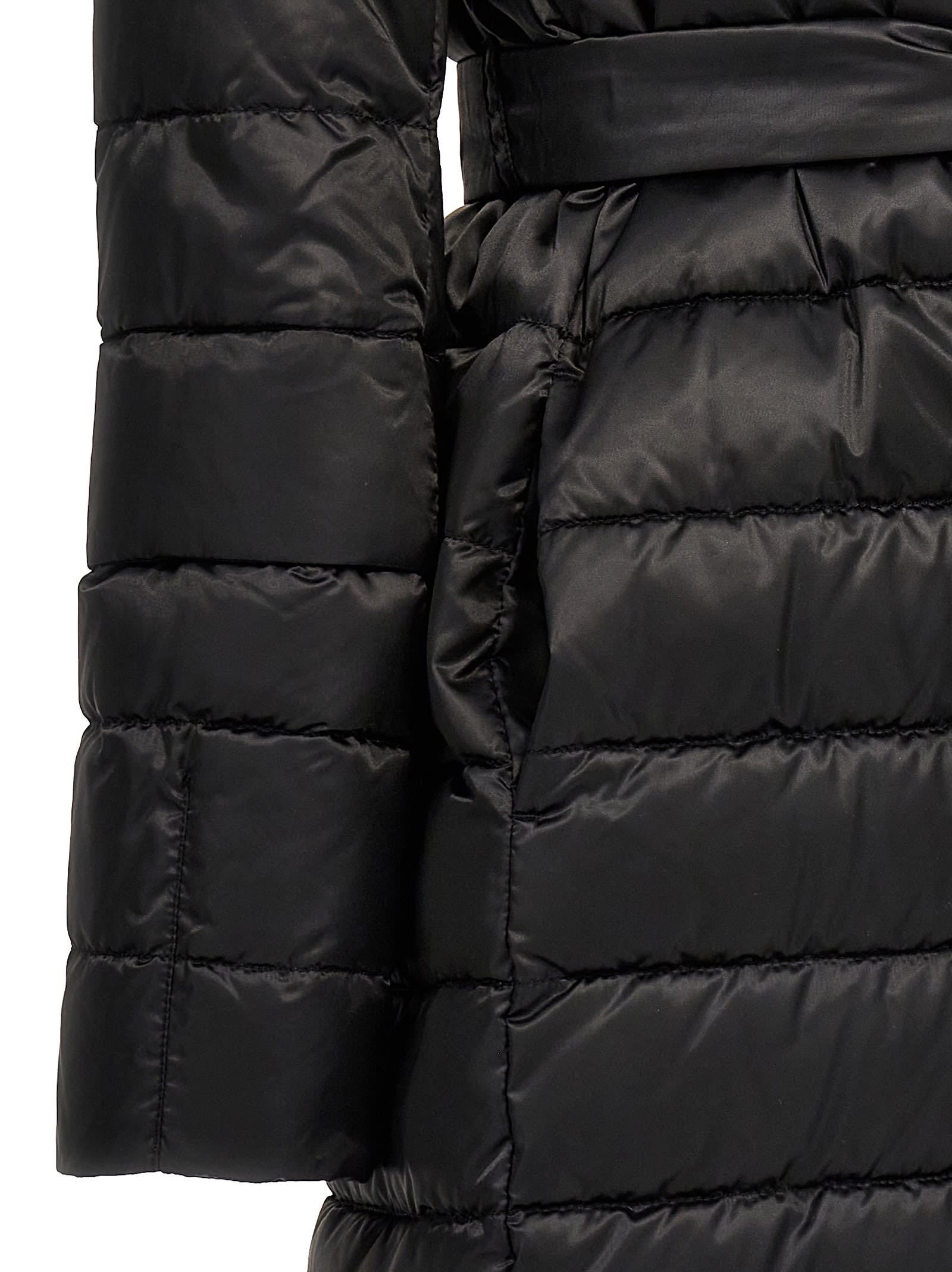 Max Mara The Cube Novef Reversible Down Jacket In Black