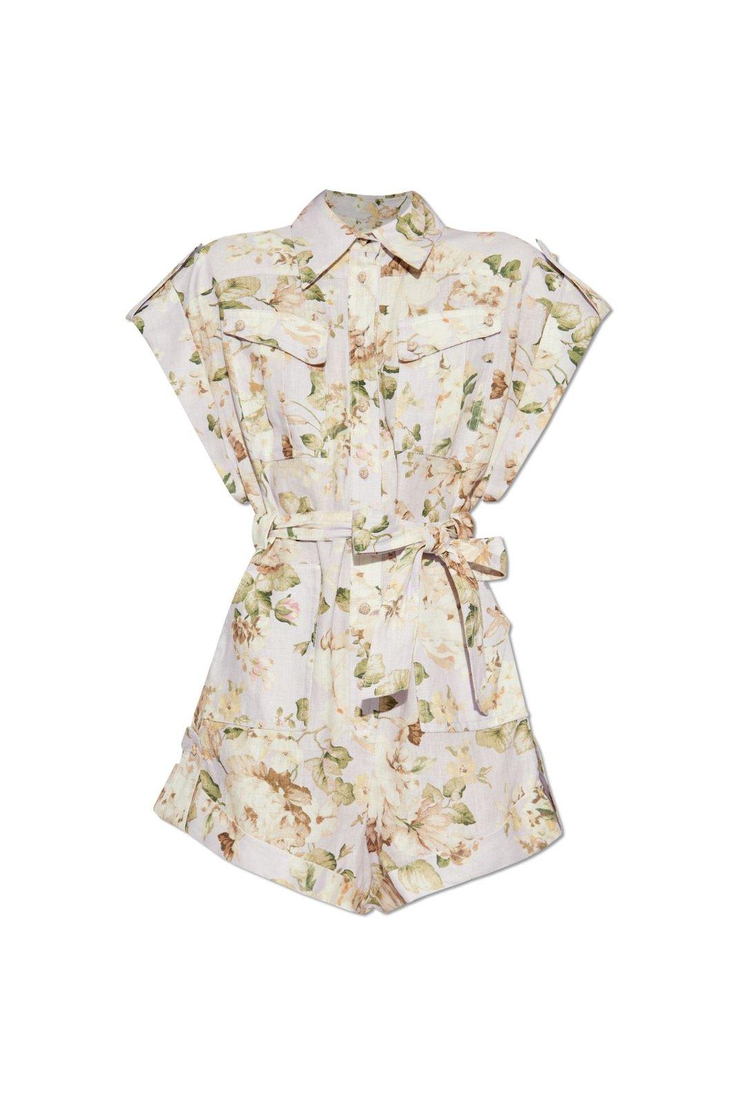 Acacia Floral Printed Playsuit