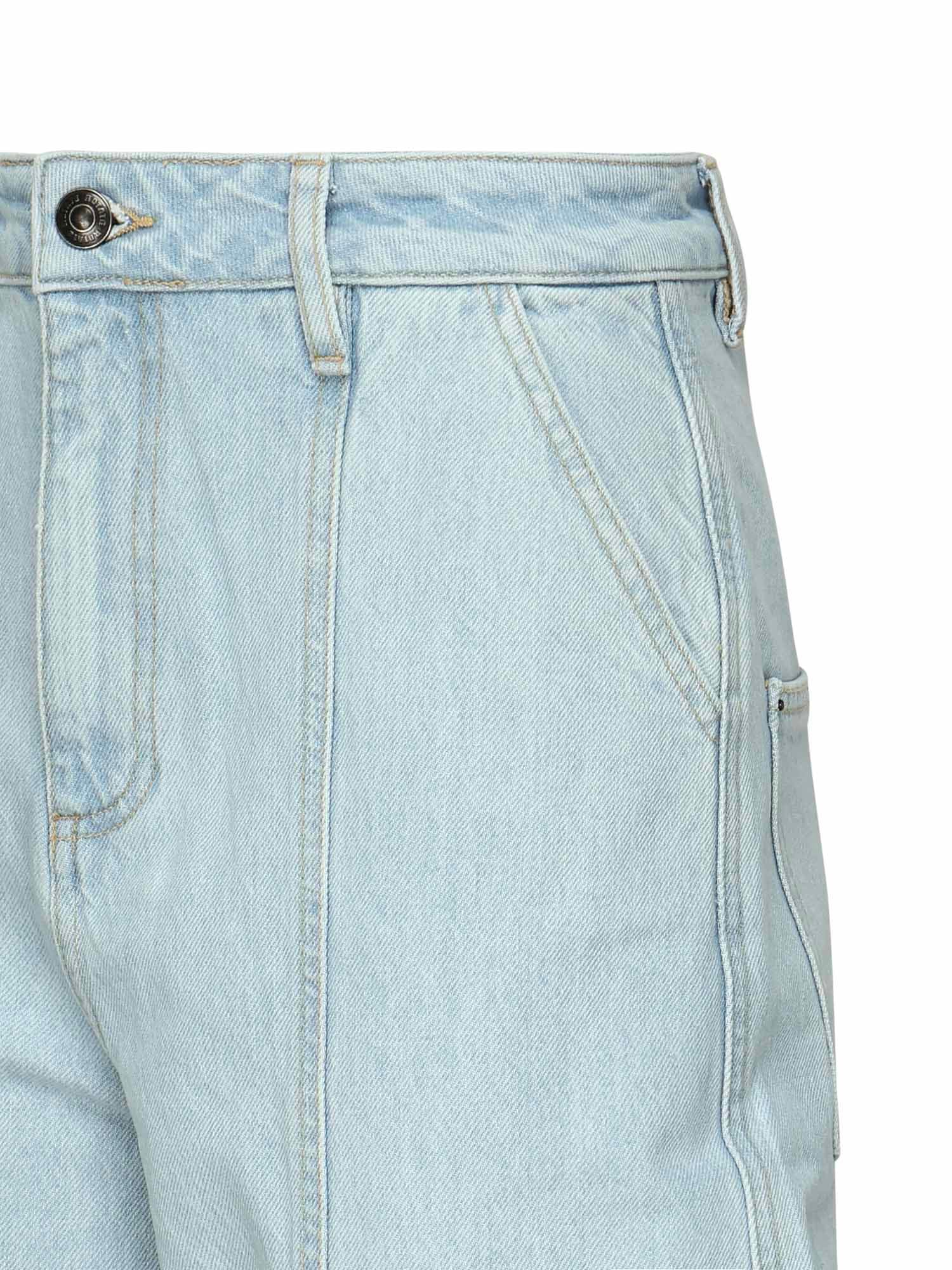 Rotate Birger Christensen Cargo Jeans In Blue