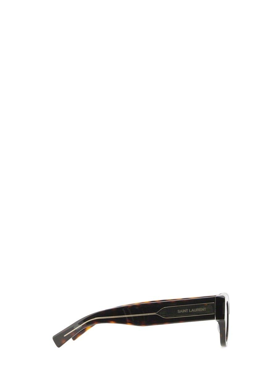 Saint Laurent Eyewear Square Frame Sunglasses In Grey