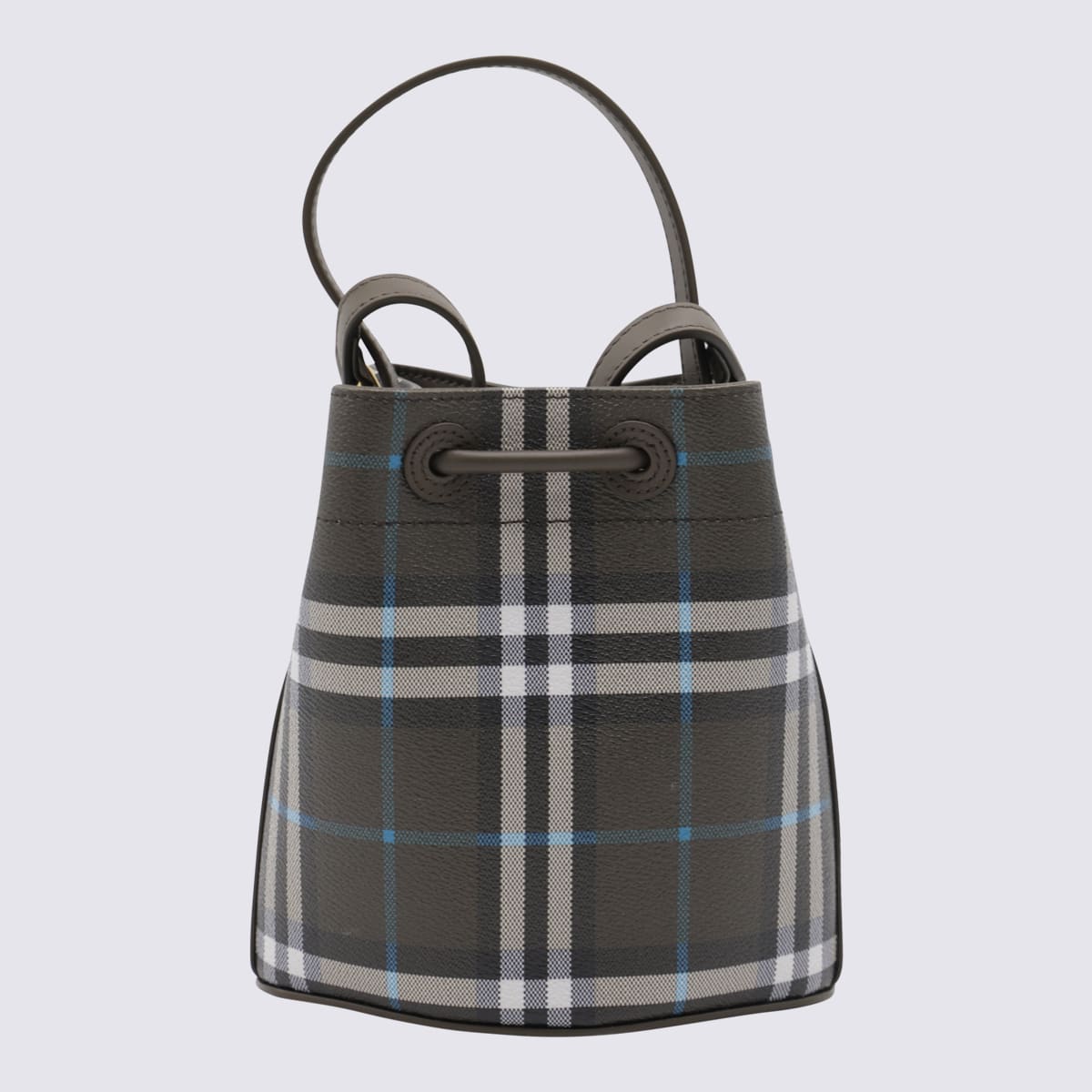 Burberry Archivio Check Bucket Bag In Snug Ip Check
