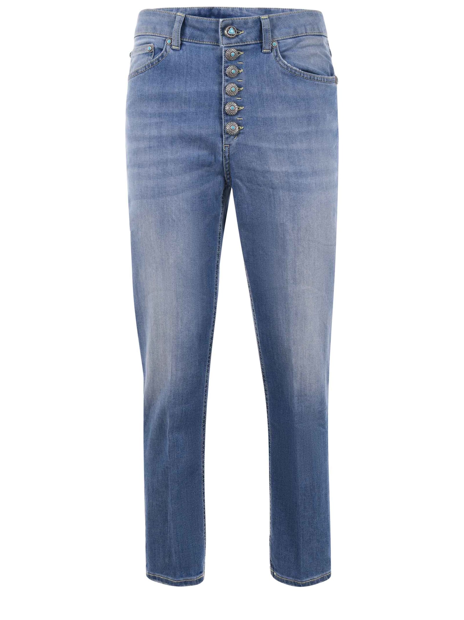 Dondup Jeans Dondup koons Gioiello In Denim Stretch