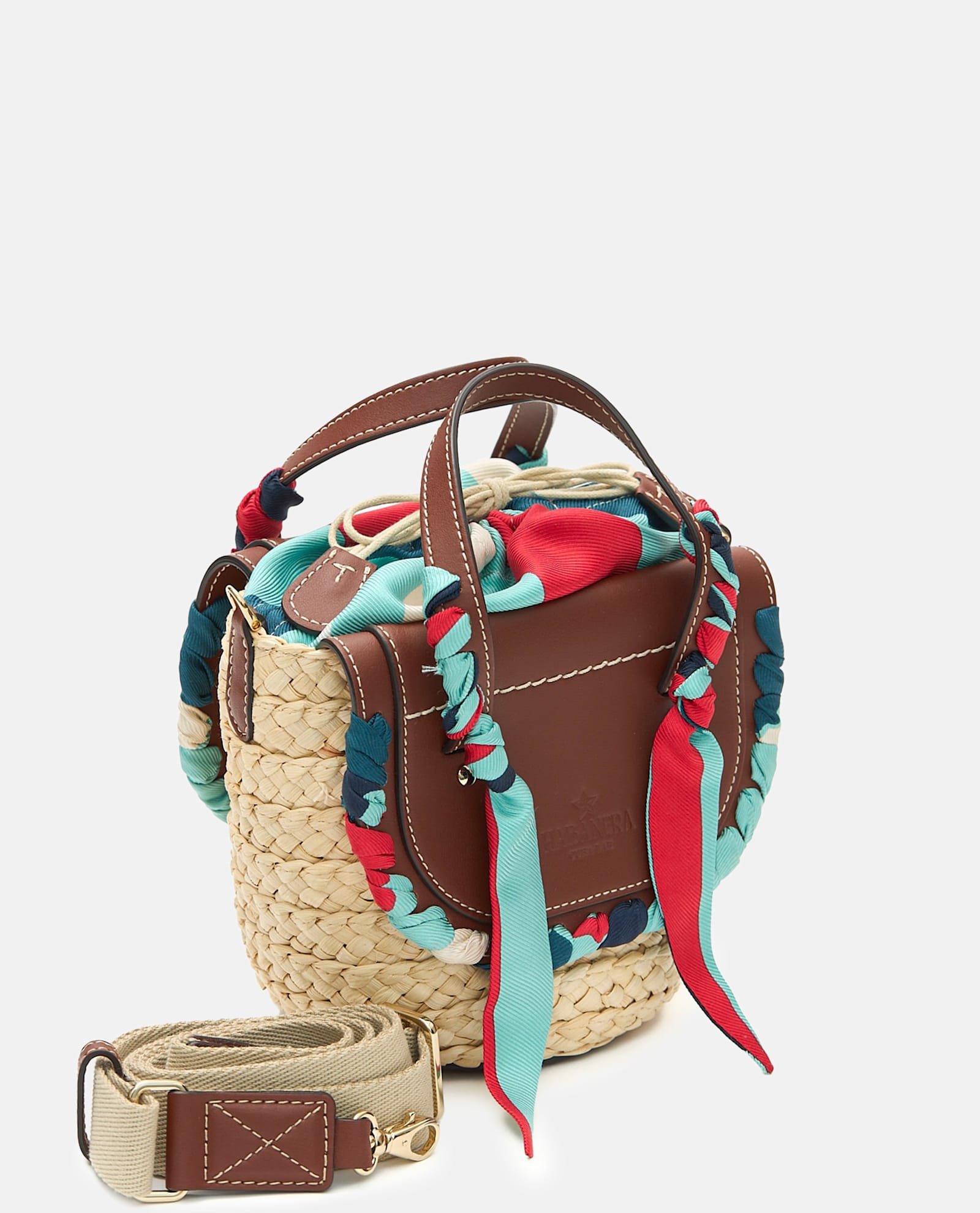 Cuba Lab Habanera Silk Handbag In Multi