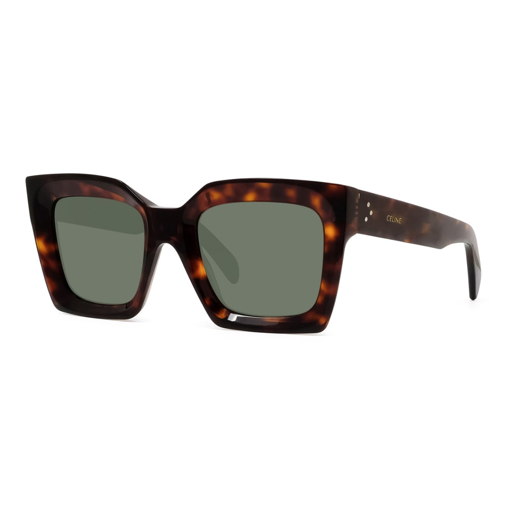 Shop Celine Cl40130i 52n Sunglasses