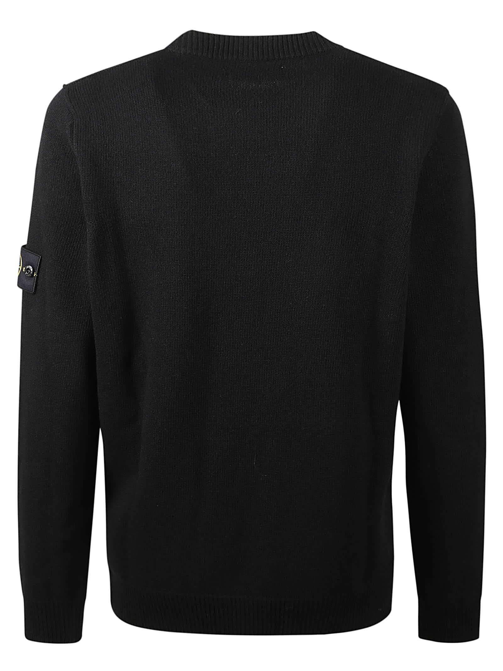 Shop Stone Island Sweater In Black