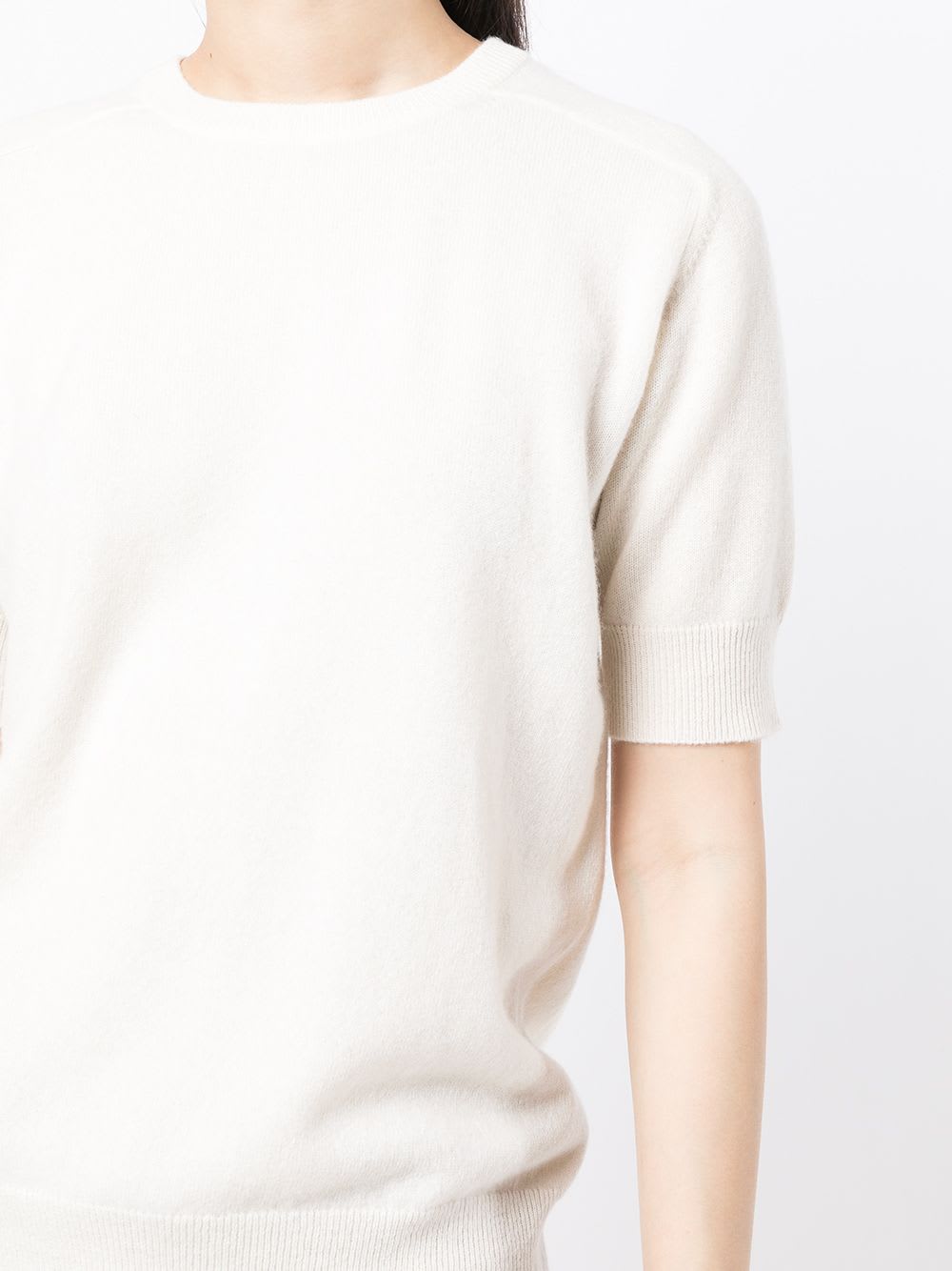 Lisa Yang 'ari' Cashmere T-shirt In White
