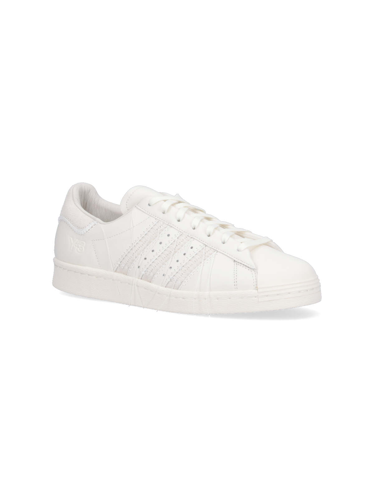 Shop Y-3 Superstar Sneakers In White