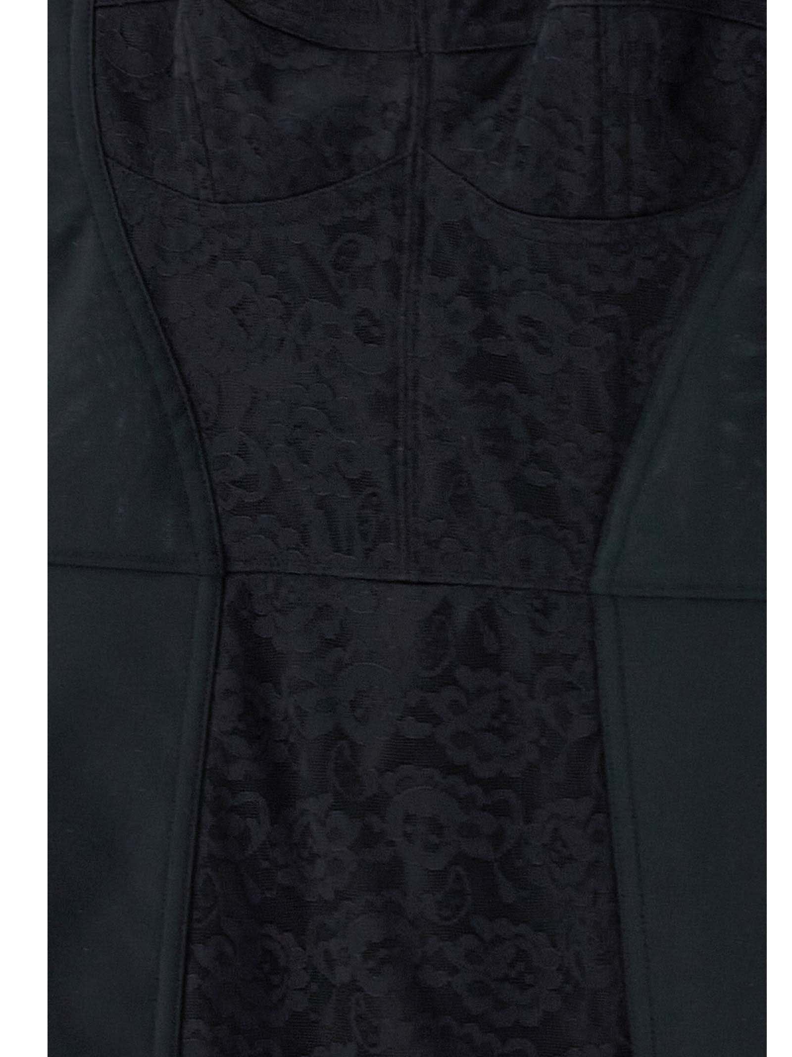 Shop Dolce & Gabbana Mini Dress In Black