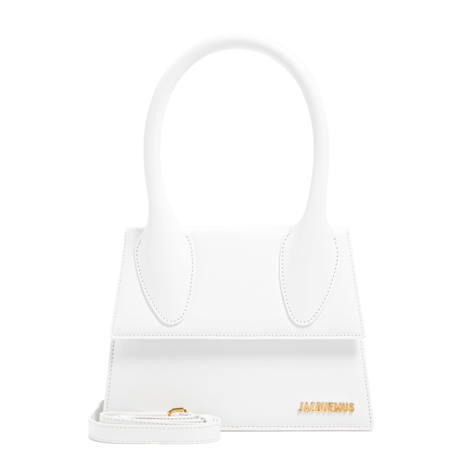 Shop Jacquemus Le Grand Chiquito In White