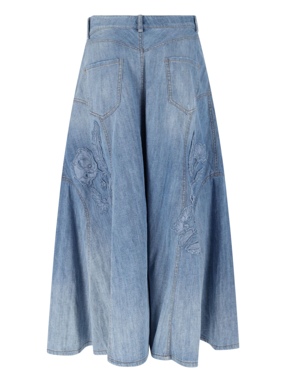 Ermanno Scervino Flared Midi Skirt