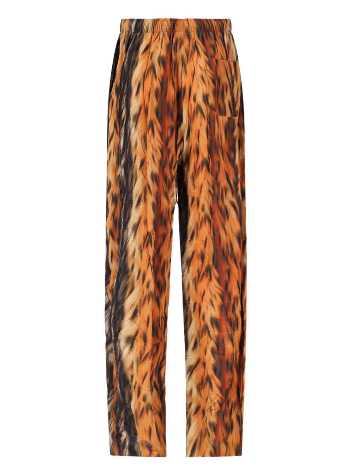 Balenciaga Pajamas-style Pants In Brown