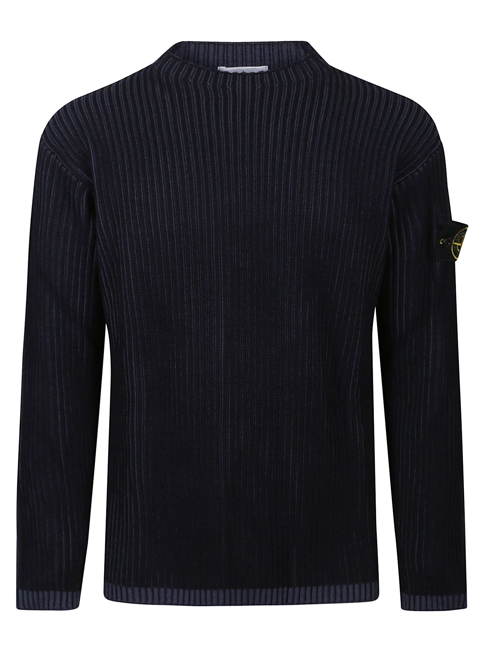 Shop Stone Island Rws Sweater In Navy Blue