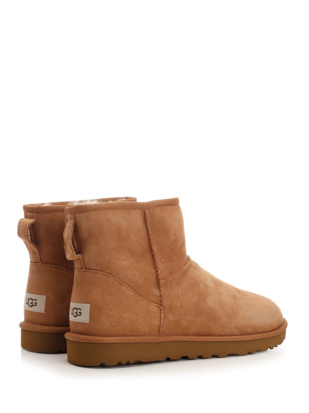 Ugg Biscuit Suede Classic Mini Ii Ankle Boots In Brown
