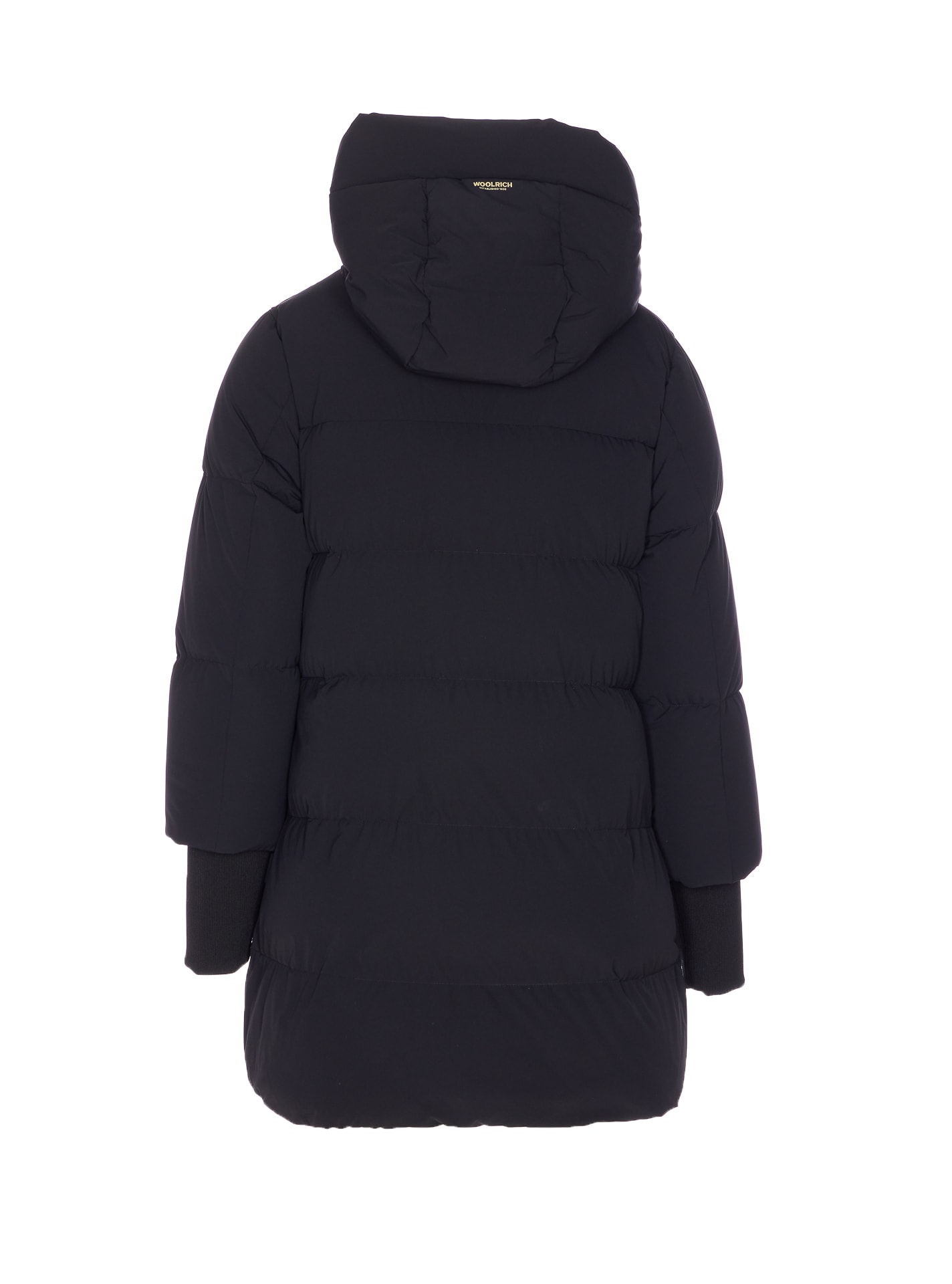Woolrich Cloud Madison Coat In Black