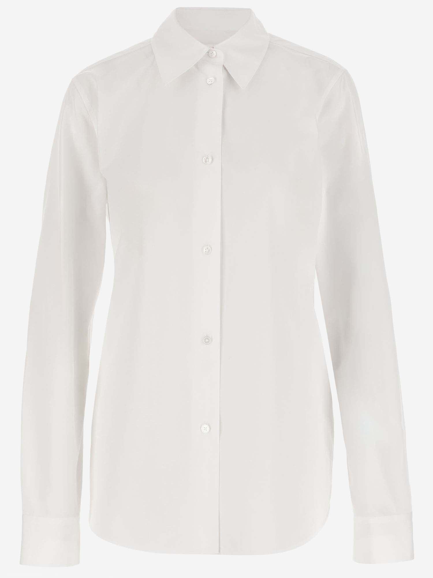 Jil Sander Cotton Shirt In White