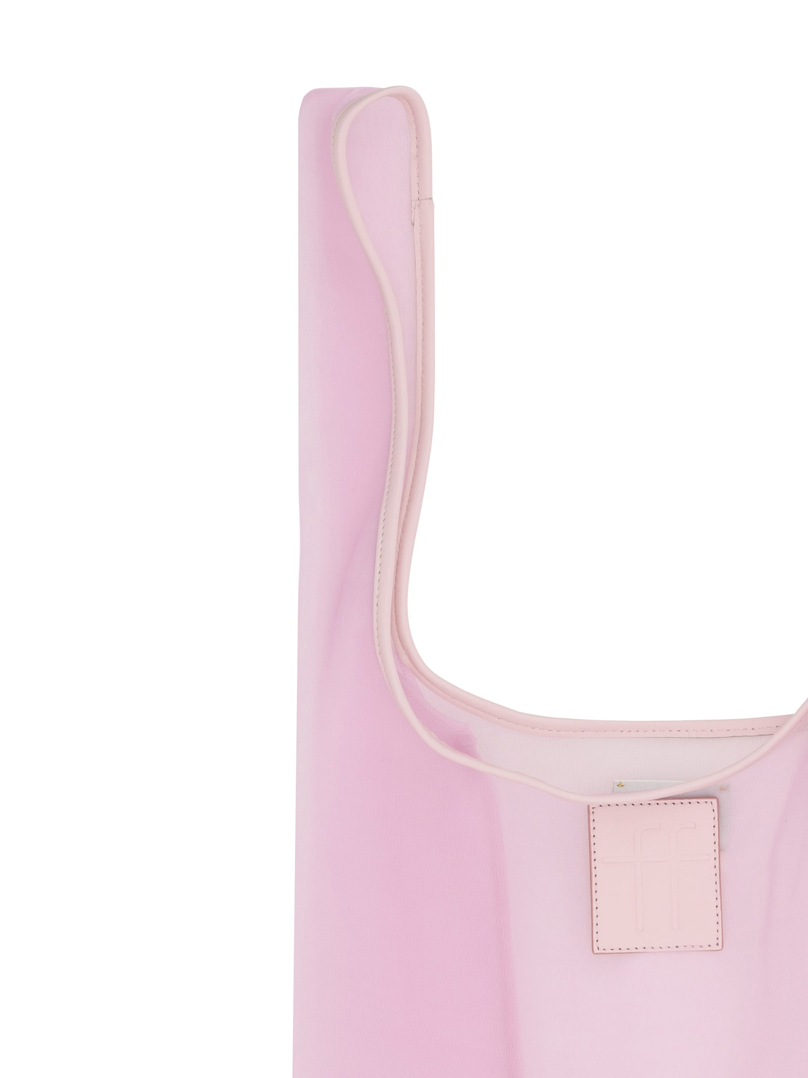 Forte Forte Tulle Tote Bag In Cipria