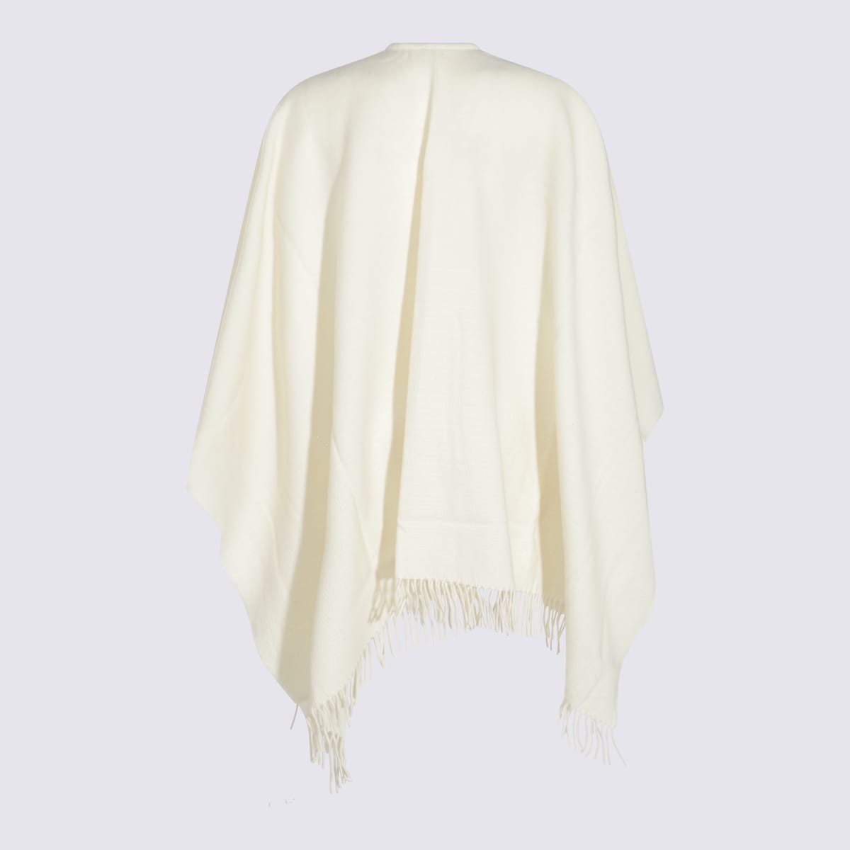 Malo Capes Featuring Fringe Detailing And Soft Texture