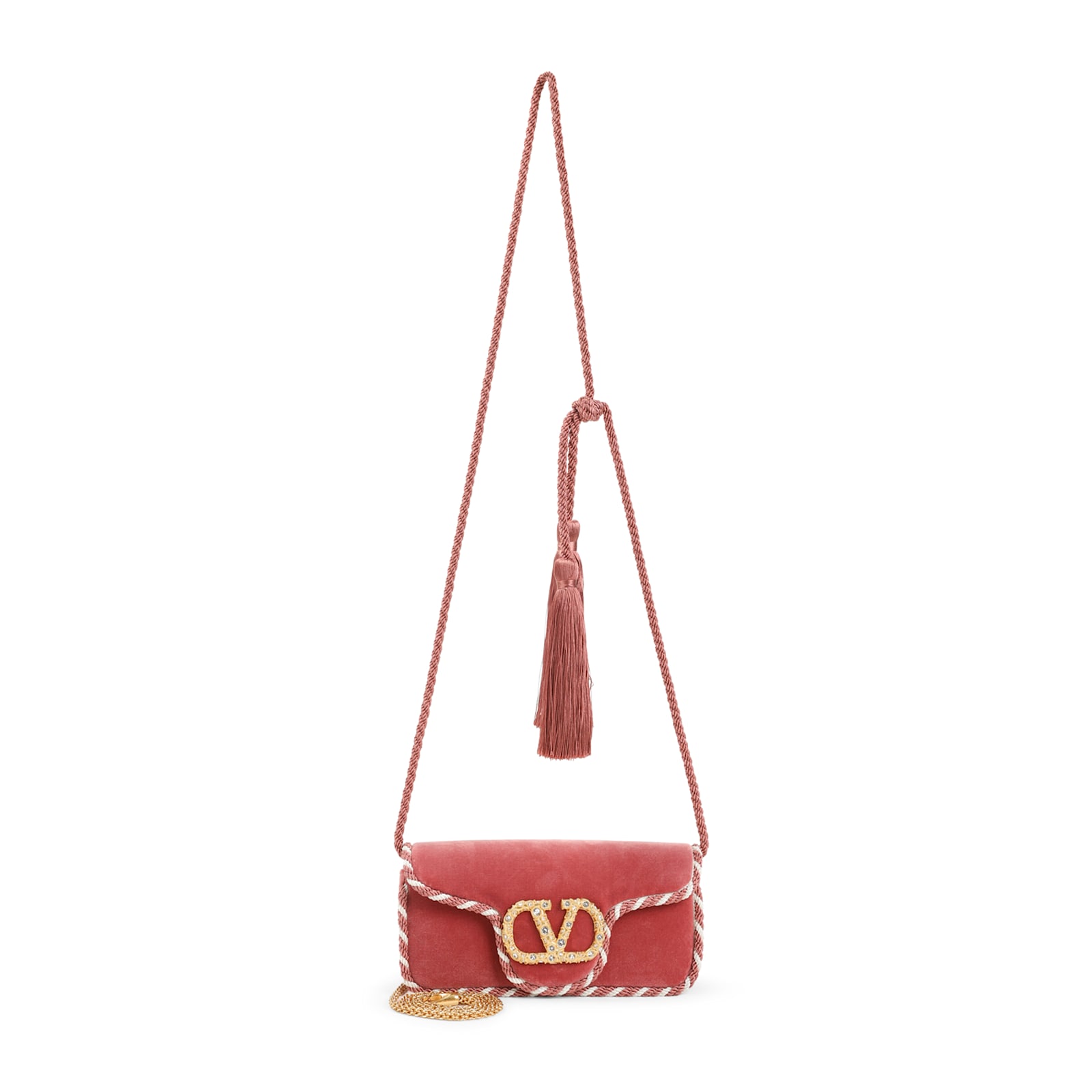 Valentino Handbag  Woman Color Pink In Brown